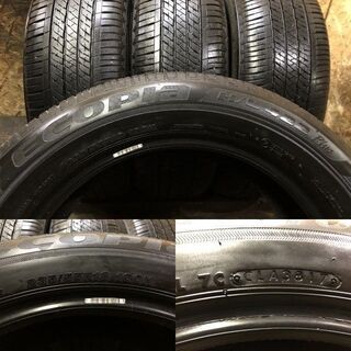 BS ECOPIA H/L 422 plus 235/55R18 18インチ 夏タイヤ 4本 2017年製 レクサスNX ハリアー VWティグアン audi Q3等　(VTO342) クレジットカード QR決済可能