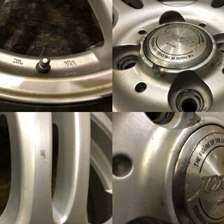 BS BLIZZAK VRX 165/55R15】スタッドレス【社外ホイール 15インチ 4.5 