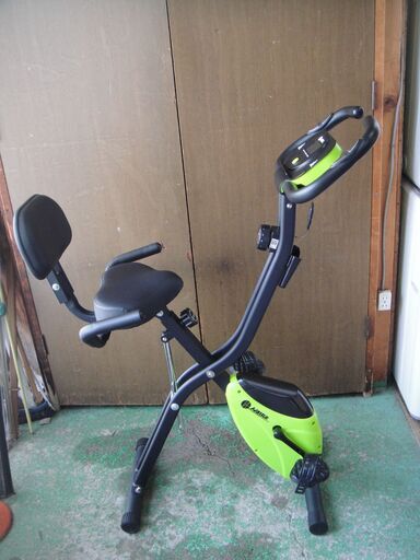 HAIGE ハイガー産業　トレーニングバイク　エアロバイク　エクササイズバイク　HG-QB-J917B　ライムグリーン