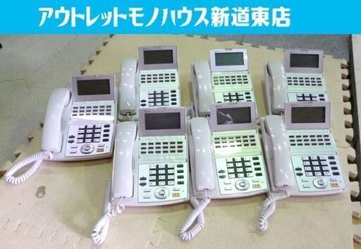 NTT ビジネスホン 7台セット ジャンク扱い ネットコミュニティシステムαNX ACD08-0359001 L08-0041 会社用 オフィス用 電話機 札幌市東区 新道東店