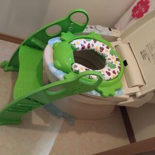 幼児用 折り畳み 便座 ステップ式 トイレトレーナー