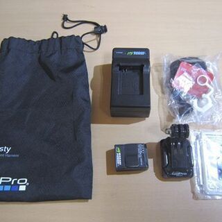 動作OK GoPro HERO3 CHDHE-301-JP ホワイトエディション ゴープロ ウェアラブルカメラ 500万画素 札幌市 白石区 東札幌