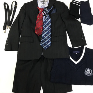【ネット決済】男の子スーツ一式（靴込9点セット）130㎝卒園&入学