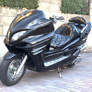 YAMAHA マジェスティ】ブラックフルカスタム‼︎ スピーカー、LED付き‼︎