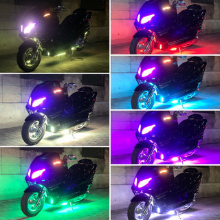 ★大人気カラー★【YAMAHA マジェスティ】フルカスタム‼︎スピーカー‼︎LED‼︎ YAMAHA マジェスティ】ブラックフルカスタム‼︎ スピーカー、LED付き‼︎