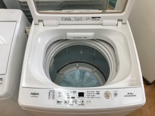 【トレファク摂津店】AQUA（アクア）の8.0kg全自動洗濯機が入荷いたしました！！