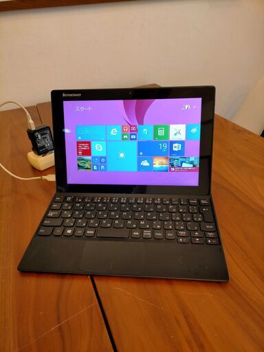 【さらに値下済】LENOVO 80HV　タブレットにもなるパソコン