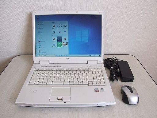 高速SSD120GB搭載　Fujitsu FMV-BIBLO NF/A70　ノートパソコン　（a134）