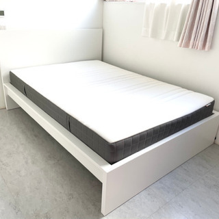 IKEA MALMマルム《ダブルベット》