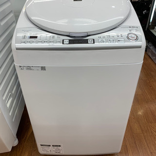 2020年製のSHARP！縦型洗濯乾燥機です！の画像