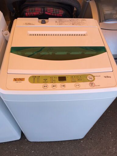 使用期間３ヶ月！！！　２０２０年製！！！　４．５ｋ洗濯機　１５，０００円（税別）