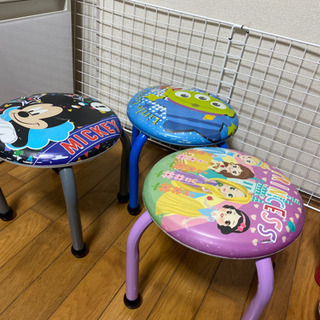 ディズニー子供椅子　3つセット