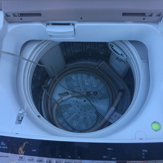 BW-v80B形　ビートウォッシュ　洗濯機　8.0Kg 2017年製