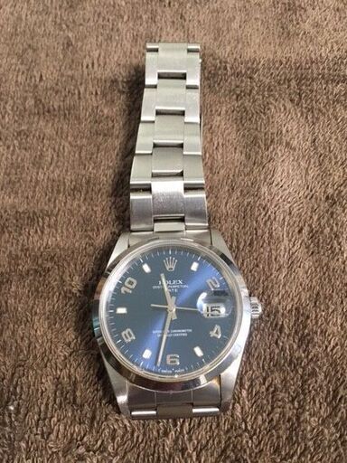 ROLEX オイスターパーペチュアル デイト ref.15200 ブルー