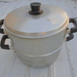 あげます　差し上げます　蒸し鍋　蒸し器　直径30cm 茶碗蒸しに最適　