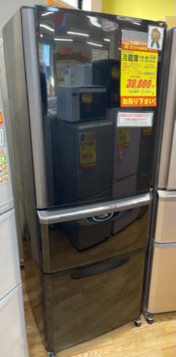 MITSUBISHI製★3ドア冷蔵庫★6ヵ月間保証付き★近隣配送可能！