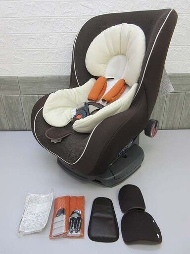 ss2063　タカタ　チャイルドシート　タカタ04ネオ　ブラウン　takata neo　TKNEO002　新生児～4歳頃　0～18kg　茶　乳児用　幼児用　ベビーシート　インナークッション付き