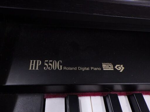 電子ピアノ　Roland HP-550G （椅子付属） Roland ピアノ HP550G