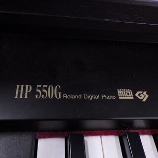 Roland ローランド 電子ピアノ デジタルピアノ HP 550G 88鍵 椅子