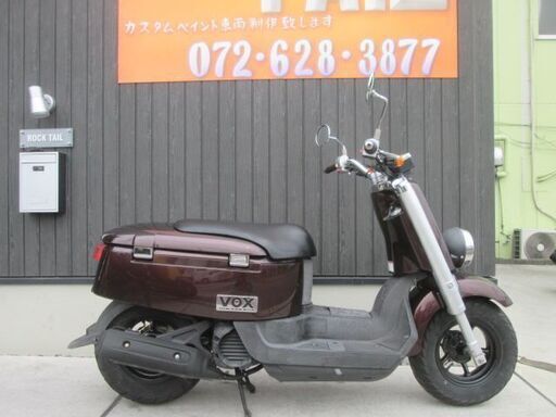 ★65000円　VOX　Fi　インジェクションモデル！SA31J　セル１　実働車★ヤマハ　走行少ない！ボックス