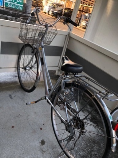 自転車　26インチ？　ママチャリ　日本製