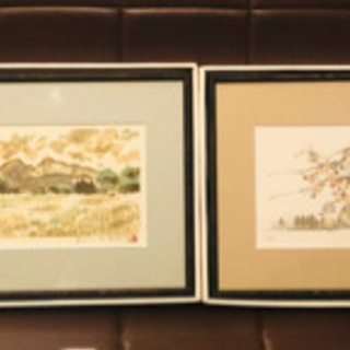 橋本広喜 画家の春夏秋冬 版画 4枚