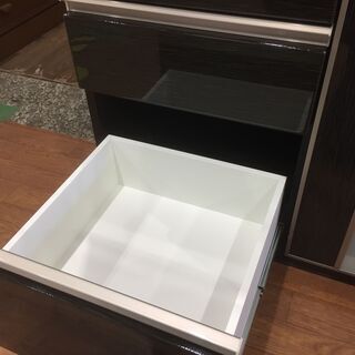 ニトリ（NITORI）キッチンカウンターポスティア90BK