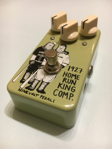 【未使用品】NINEVOLT PEDALS コンプレッサー 1927 HOME RUN KING COMP.