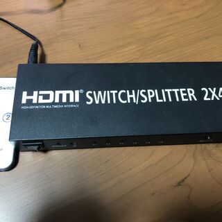 HDMI切替分配器 Switch Splitter 2x4 3D