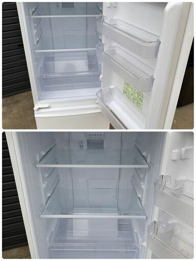 JM0010 シャープ SHARP 2ドア冷凍冷蔵庫 167L SJ-S17A-HG ホワイト 2015年製
