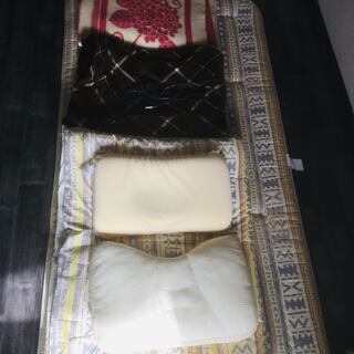 布団 + 枕 + 毛布 + 電気毛布