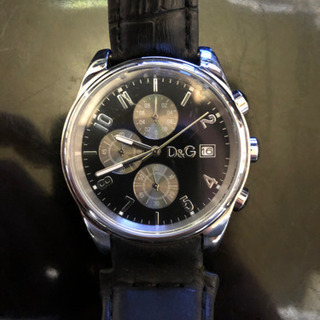 【ネット決済・配送可】D&G腕時計