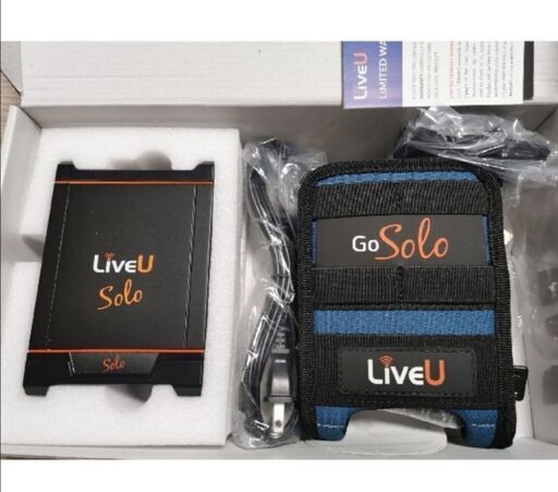 最終値下げ✨LiveU Solo ワイヤレス ライブビデオ ストリーミング エンコーダー SDI/HDMI