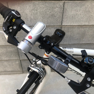 クロスバイク ライト付き チェーンロック 空気入れ 3点セット