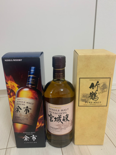 ⭐️人気・NIKKA WHISKY3点セット