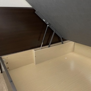 ダブルサイズ　マットレス　フレーム(収納タイプ)