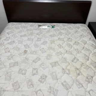 ダブルサイズ　マットレス　フレーム(収納タイプ)