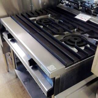 中古　＼2口ガステーブル／　キッチンの入れ替えにどうぞ！！　