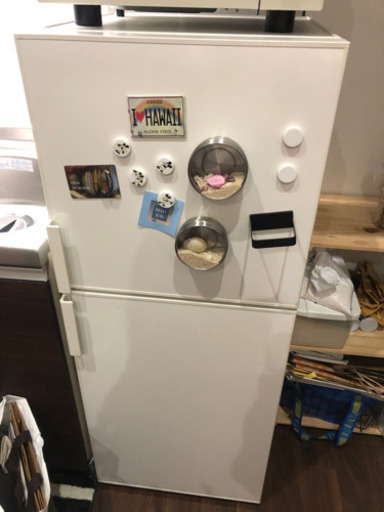 無印　冷蔵庫１３７Ｌ　ホワイト