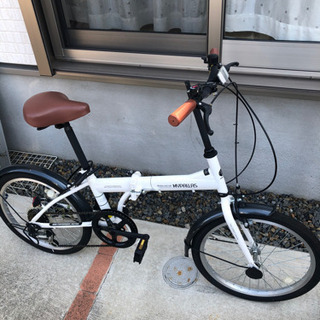 商談中　折り畳み式自転車