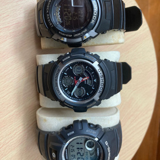 G-SHOCK 3種 全て稼働中 クリーニング消毒済み 電池全て新品