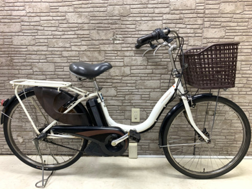 東京23区配達無料　新基準　ヤマハ　パスナチュラ　6.6Ah リチウム 電動自転車 24インチPAS