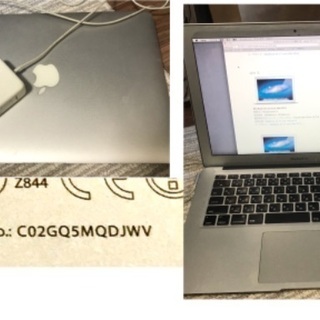 MacBook air MC966J/A 中古美品　DVD付