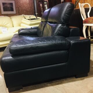 愛品館市原店】LeatherWorld レザーワールド 本革ワイド2Pソファ 【愛 