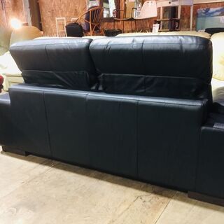 愛品館市原店】LeatherWorld レザーワールド 本革ワイド2Pソファ 【愛 