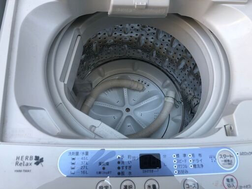 ☆中古 激安！ YAMADA　洗濯機　YWM-T50A1　2016　5ｋｇ　DB001　￥10,500！！