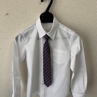 【値下げしました】子供用 シャツ＆ネクタイ 130サイズ