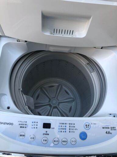 ☆中古 激安！！　DAEWOO　洗濯機　4.6ｋｇ　DW-P46CB形　2016年製　DB003　￥8,000！！