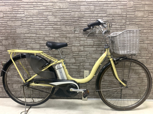 東京23区配達無料　新基準　ヤマハ　パスナチュラ　6.6Ah リチウム 電動自転車 中古自転車 ■26インチYA