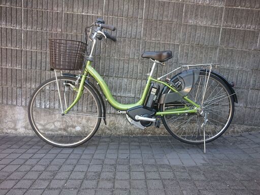 電動自転車 YAMAHA 黄緑